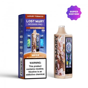 Luxury Tobacco Lost Mary MO20000 Pro Super Edition Disposable Vape 800mAh
