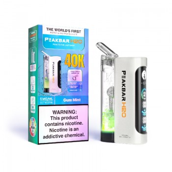 PeakBar H2O 40K 40000 Puffs Disposable Vape 20ml