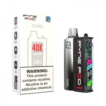 Clear Pyne Pod Click 40K 40000 Puffs Disposable Vape Starter Kit 5%