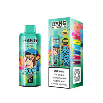 number 1 disposable vape Bang Legend Geek 8-in-1 300K Choose Flavor:Sour Gummies Runtz 2G Vape – Blackberry Ice Lost Mary BM6000