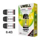 0.4ohm top uwell caliburn gpp alpha pod cartridge