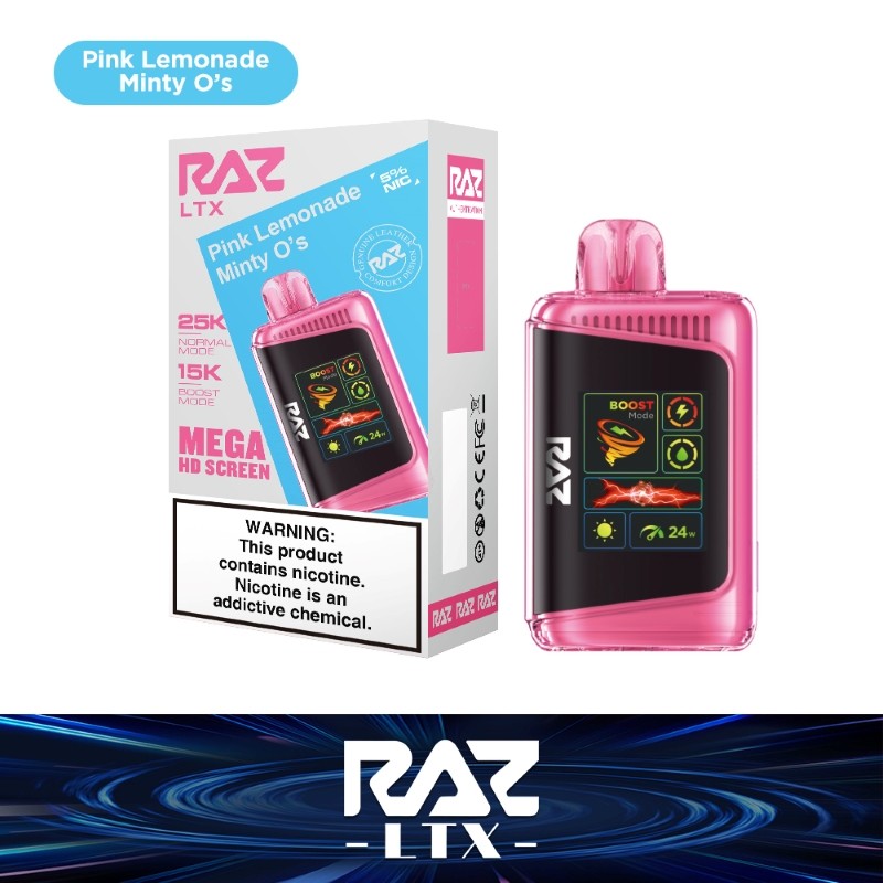 raz ltx 25k pink leminade minty os