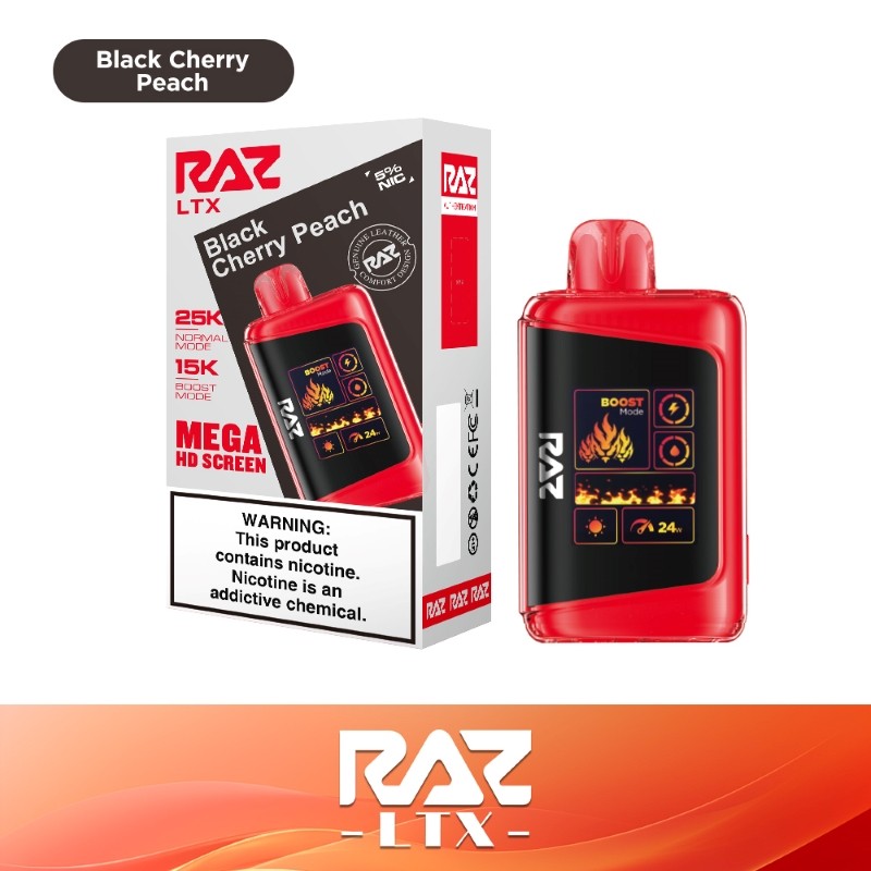 raz ltx 25k black cherry peach