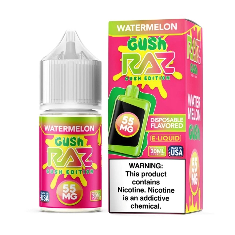 watermelon gush pod juice raz gush edition