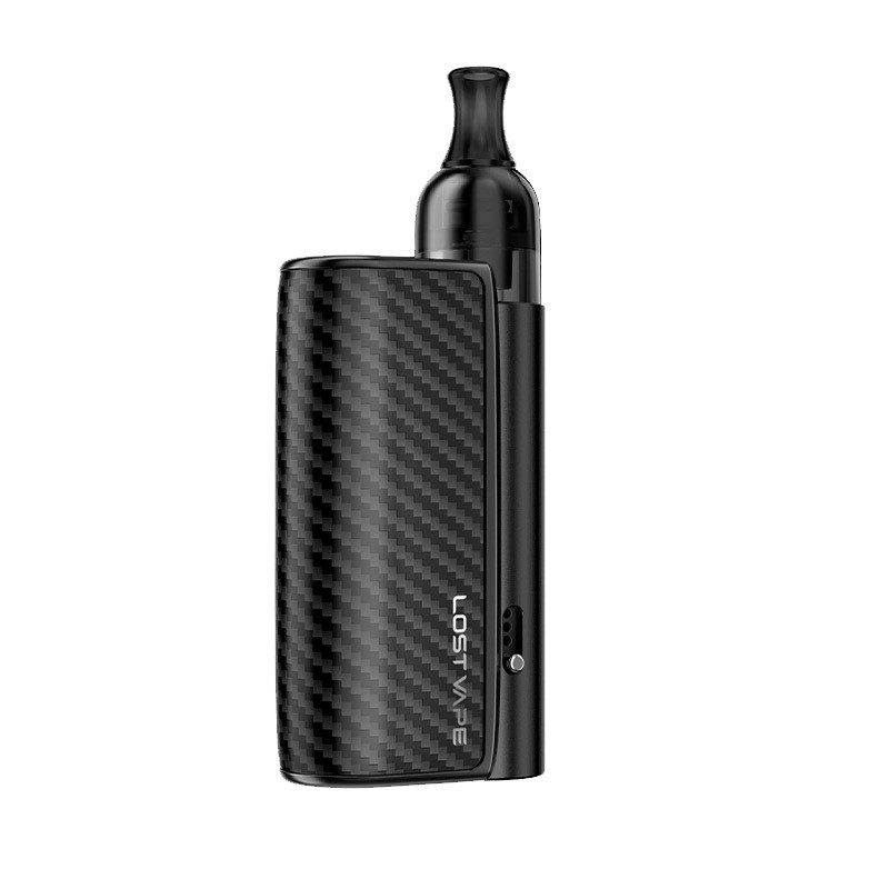 carbon black lost vape thelema nexus mini kit