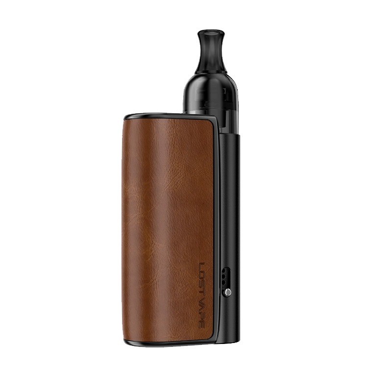 dark brown lost vape thelema nexus mini kit