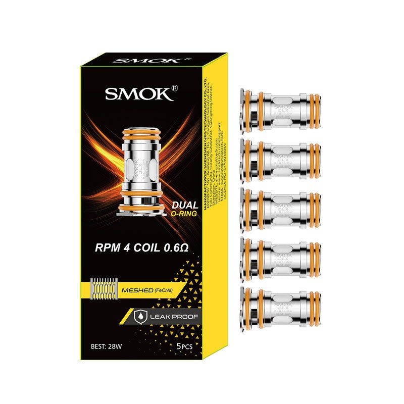 0.6ohm smok rpm4 coil