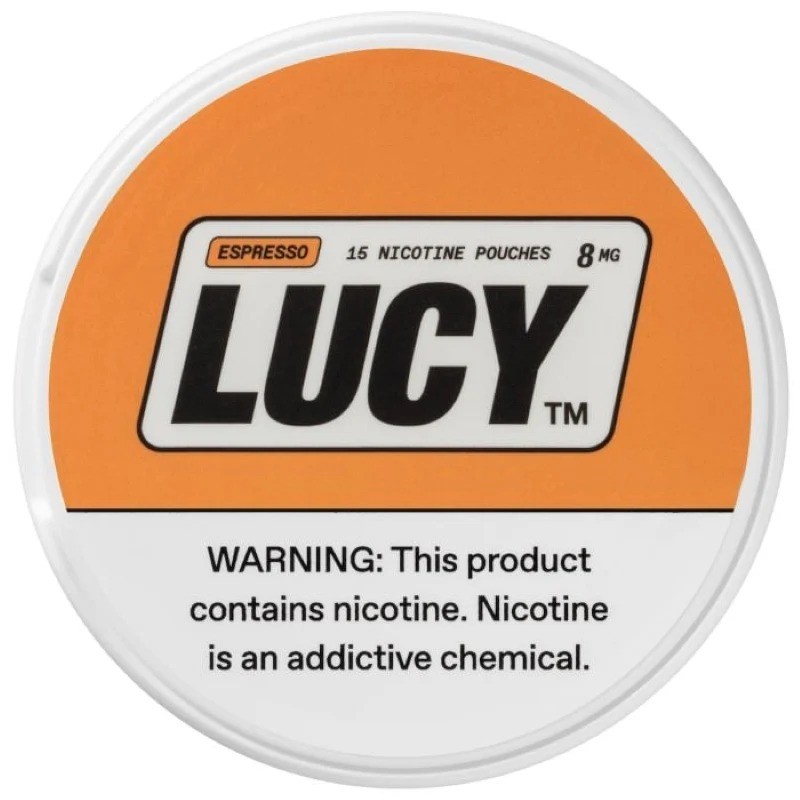 8mg espresso lucy nicotine pouches