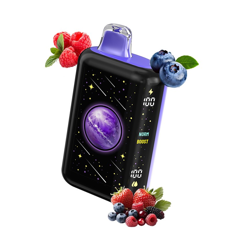 blue razz ice spaceman sp50000