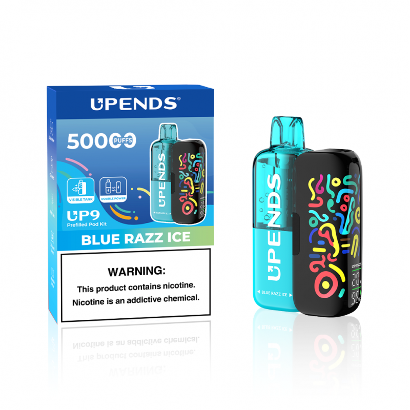blue razz ice upends up9 50k