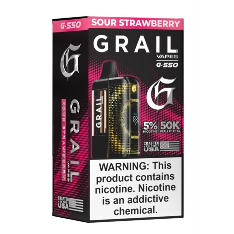 sour strawberry grail g550 50k