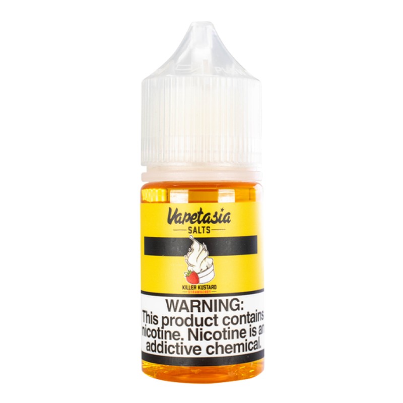 strawberry killer kustard vapetasia salt ejuice