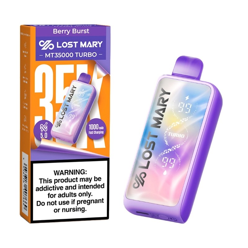 berry burst lost mary mt35000 turbo nixotine
