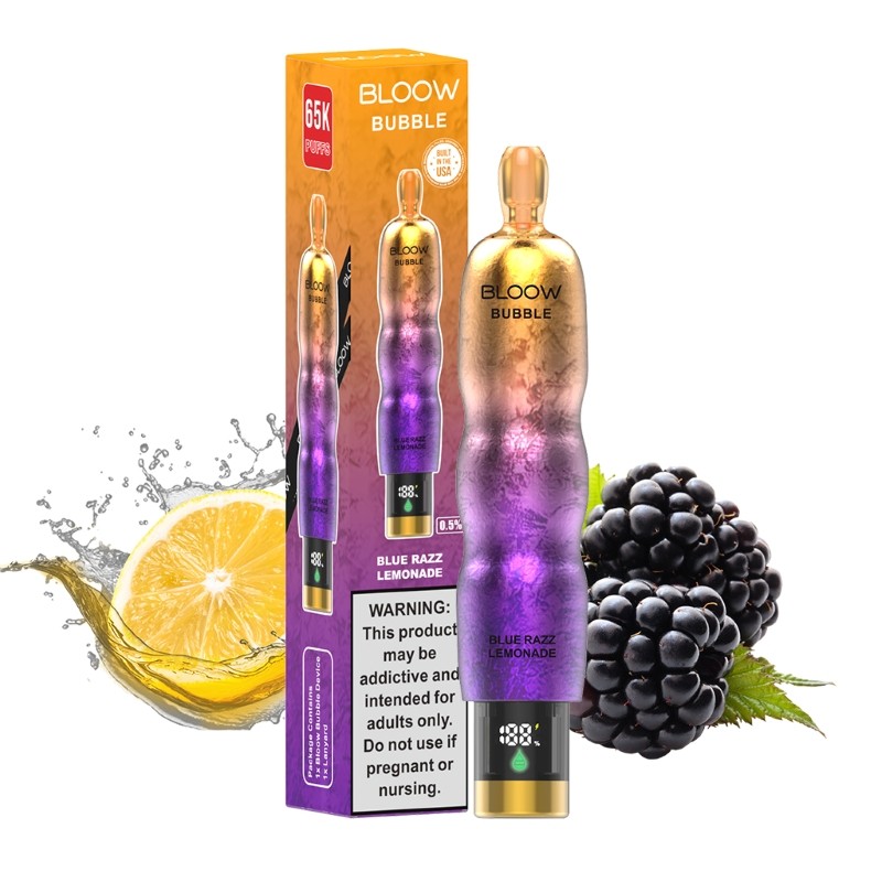 blue razz lemonade bloow bubble 65k nixodine