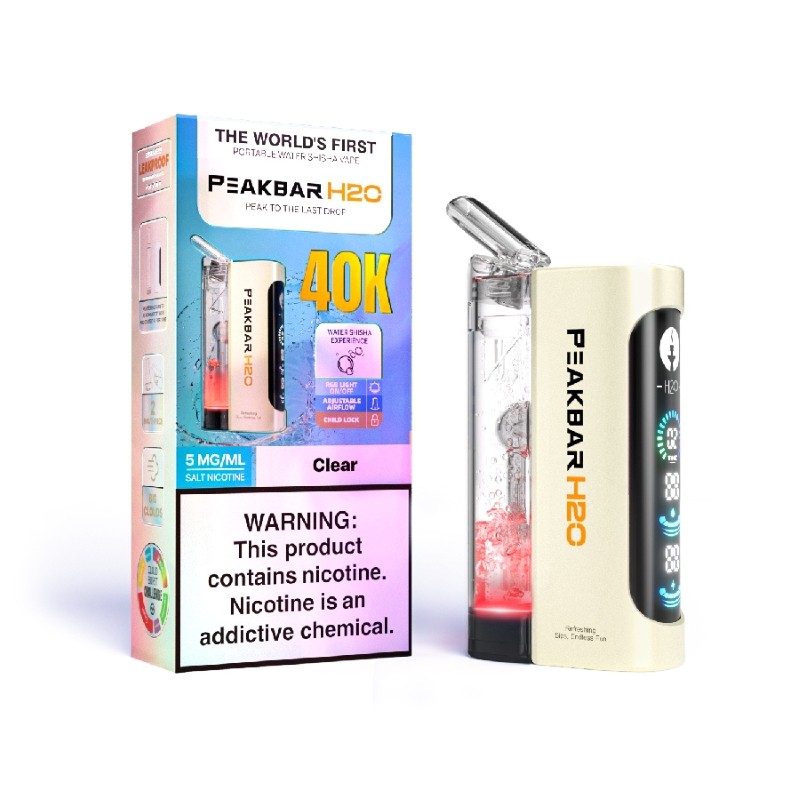 clear peakbar h2o 40k