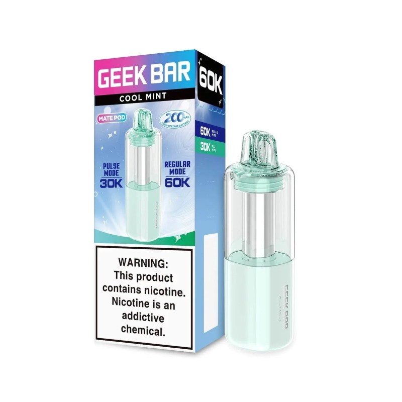 cool mint geek bar mate 60k pod