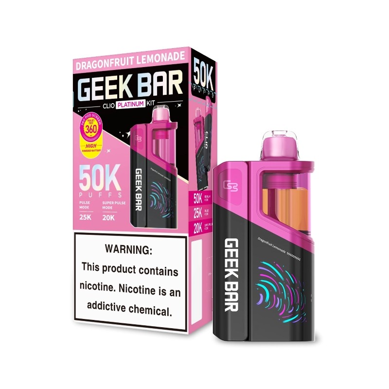 dragonfruit lemonade geek bar clio platinum 50k