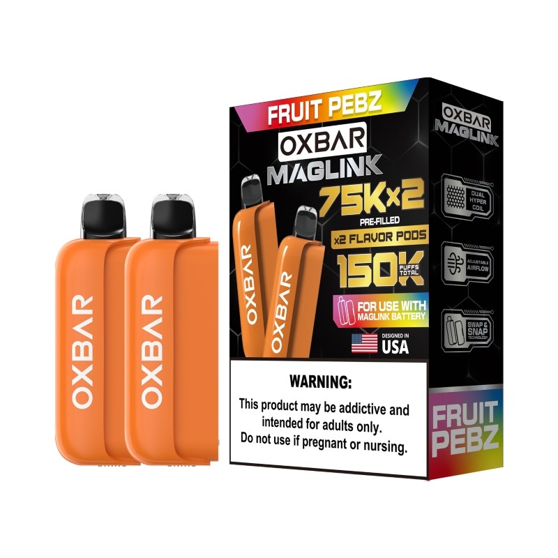 fruit pebz oxbar maglink 75k pod