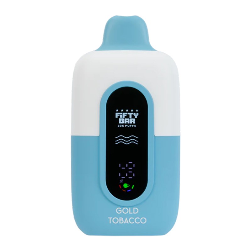 gold tobacco fifty bar 20k nixodine