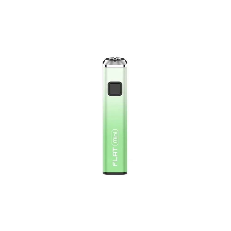 green white yocan flat min 510 thread battery