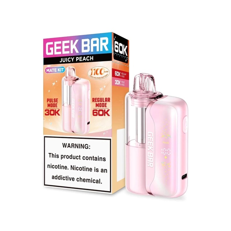 juicy peach geek bar mate 60k kit