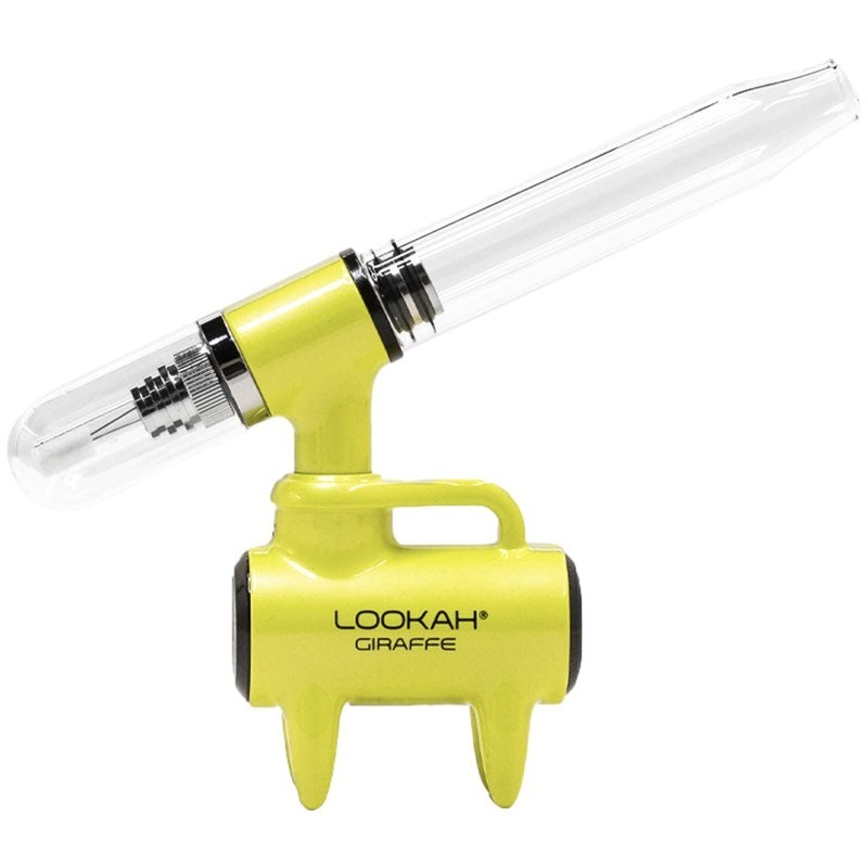 neon green lookah giraffe electric nectar collector
