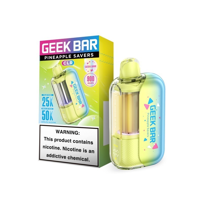 geek bar clr 50k pineapple savers