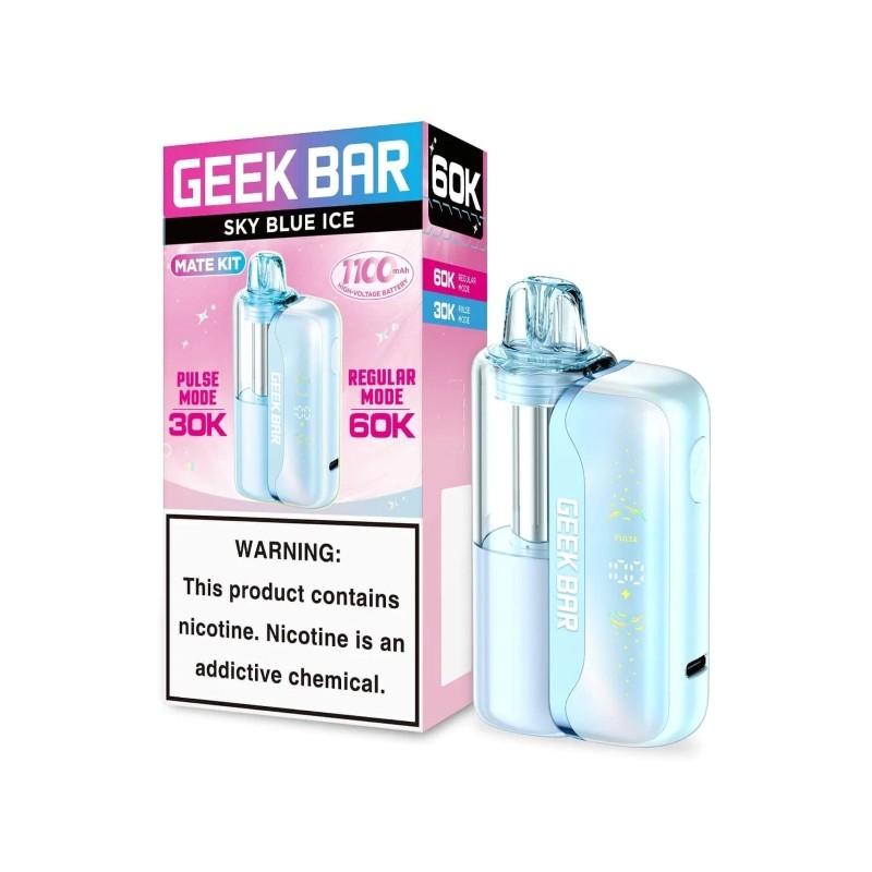 sky blue ice geek bar mate 60k kit