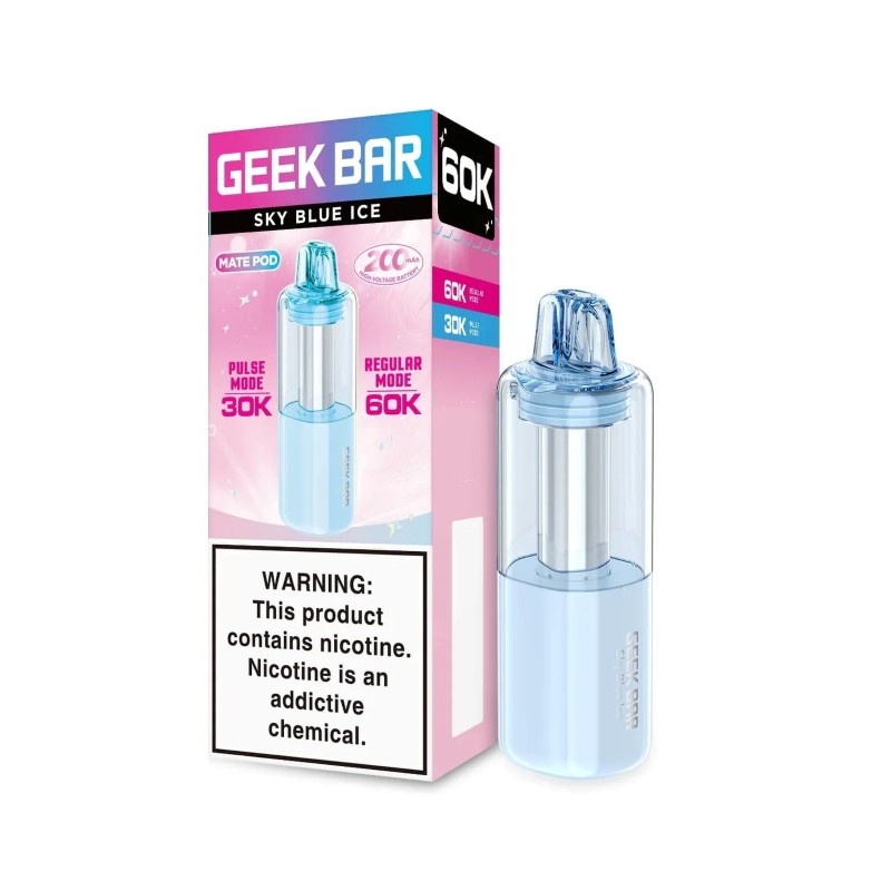sky blue ice geek bar mate 60k pod cheap