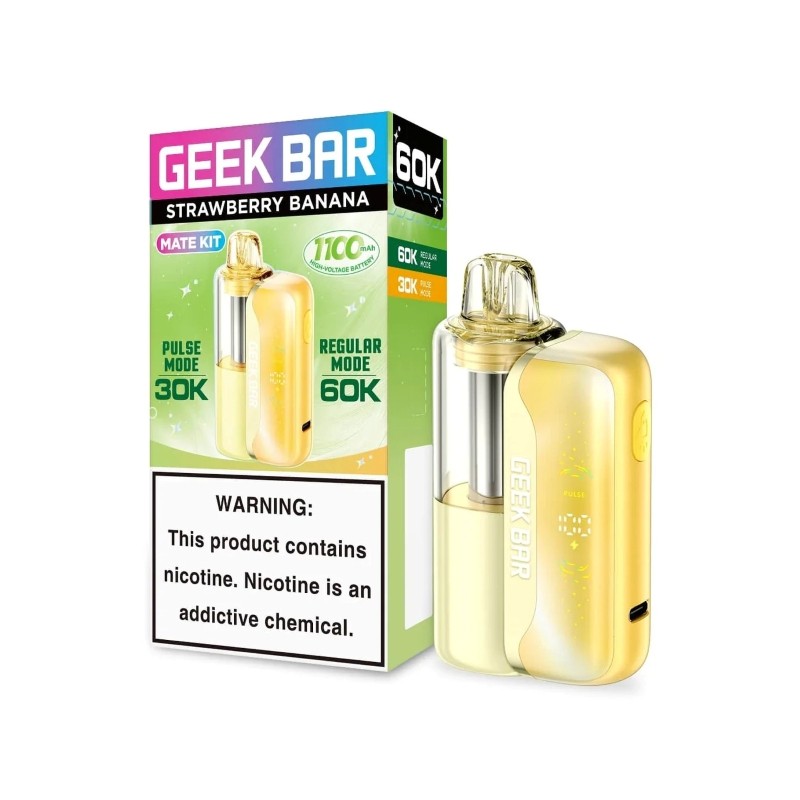 strawberry banana geek bar mate 60k kit