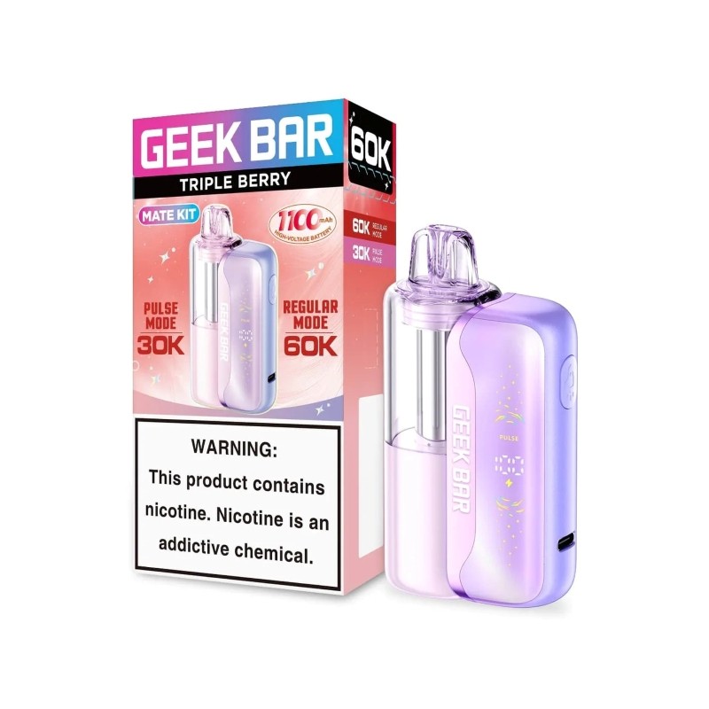 tripple berry geek bar mate 60k kit