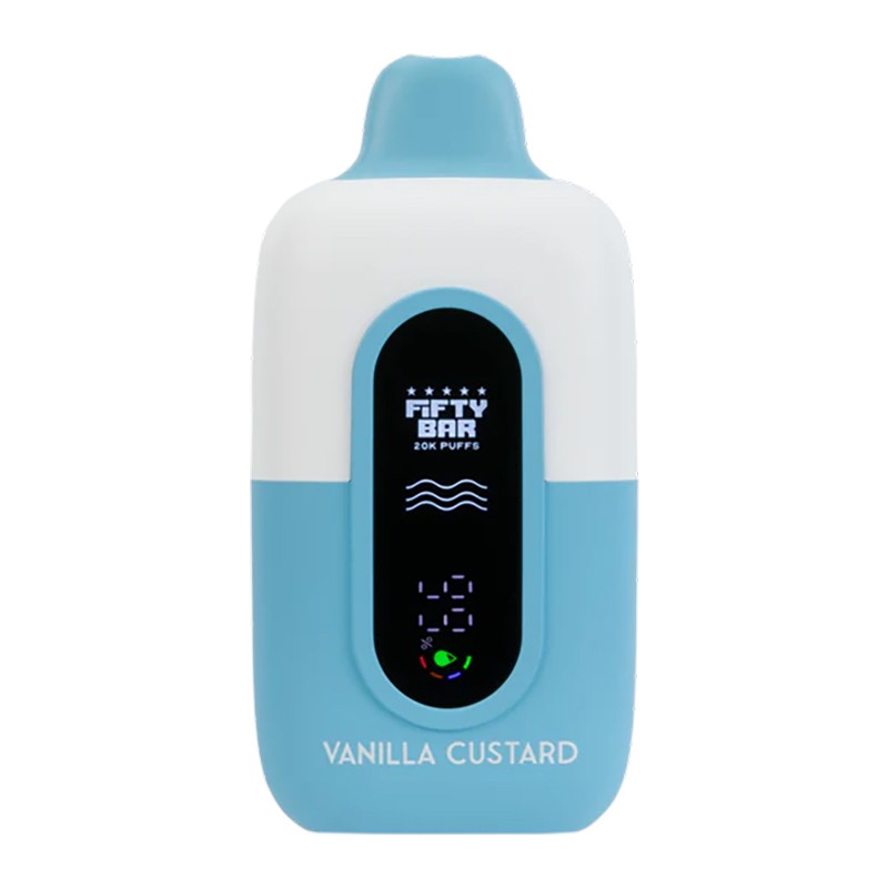 vanilla custard fifty bar 20k nixodine