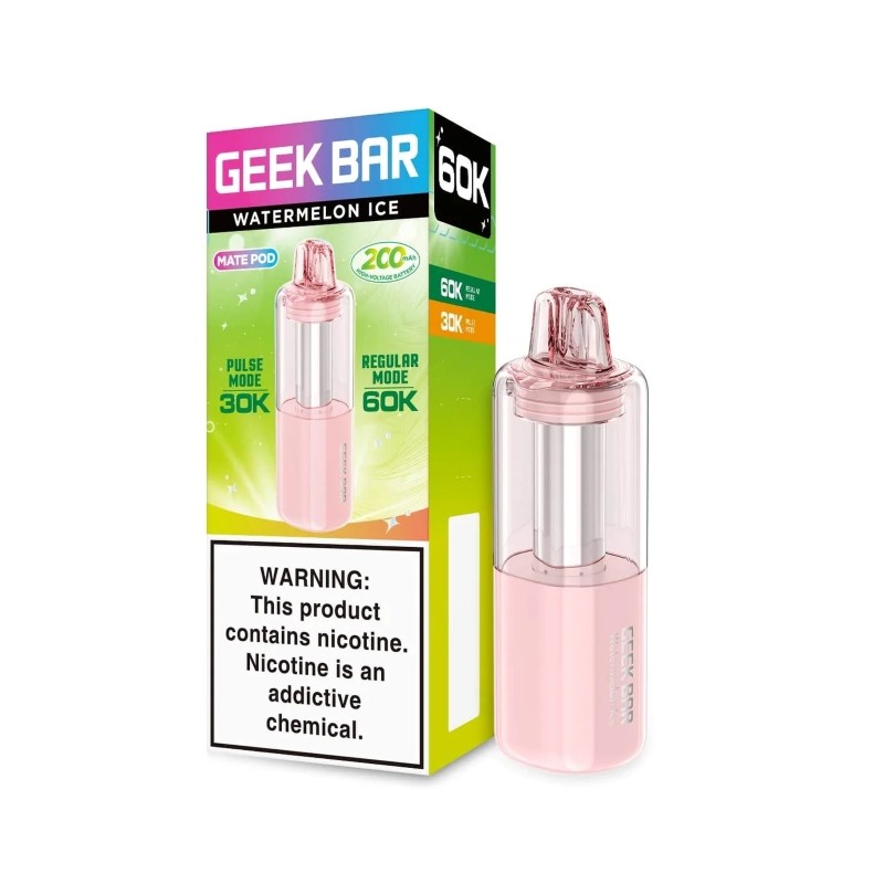 watermelon ice geek bar mate 60k pod