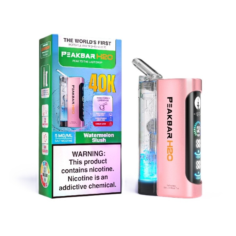 watermelon slush peakbar h2o 40k