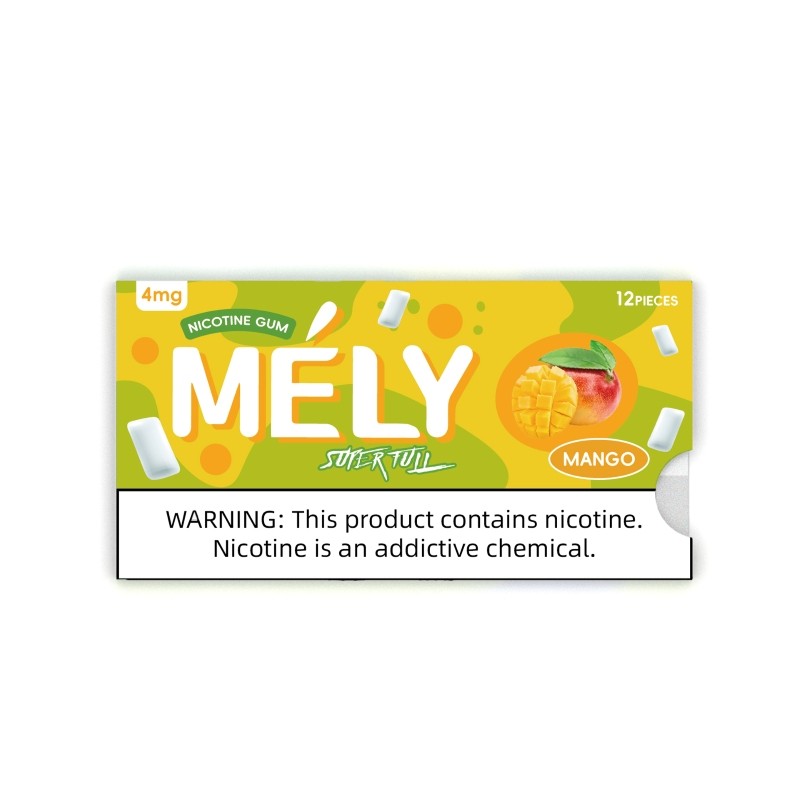 4mg mango mely nicotine gum