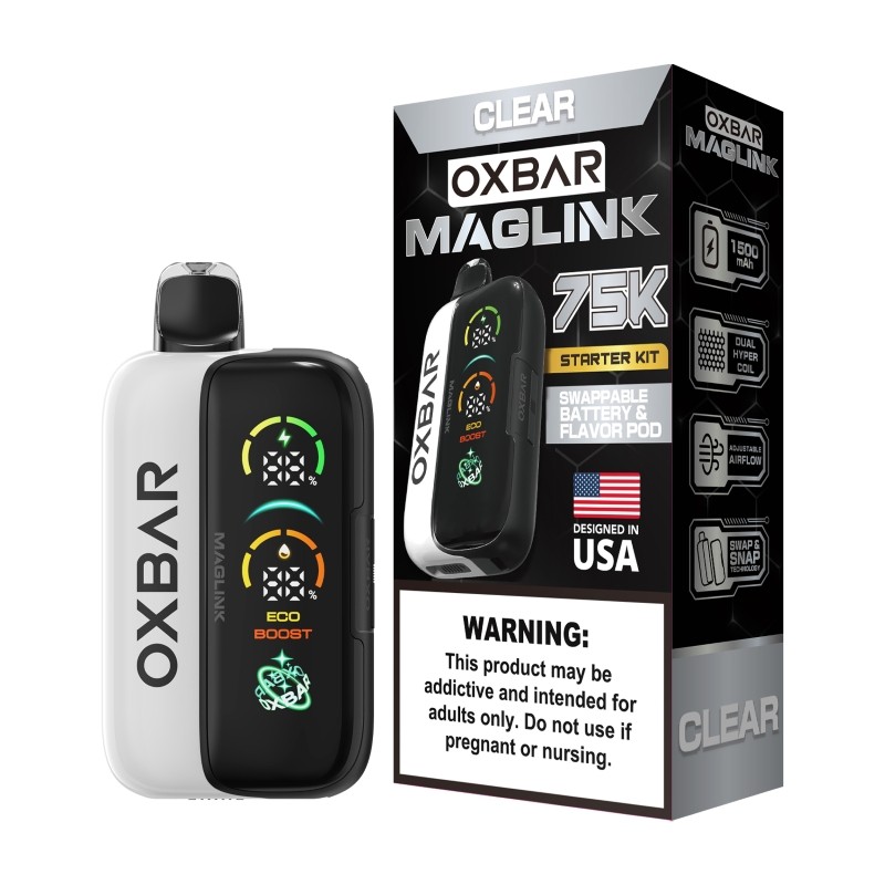 clear oxbar maglink 75k kit