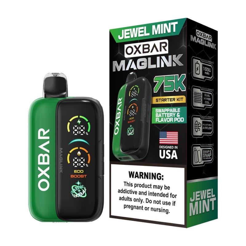 jewel mint oxbar maglink 75k kit