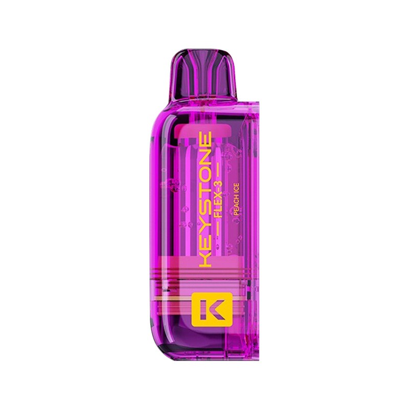 peach ice keystone flex 3 40k pod