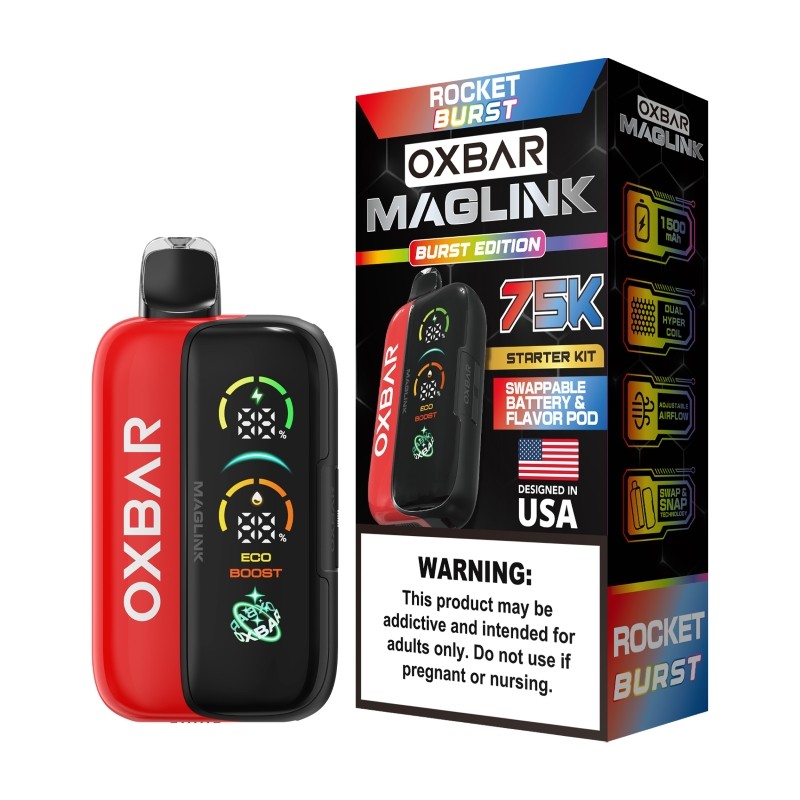 rocket burst oxbar maglink 75k kit
