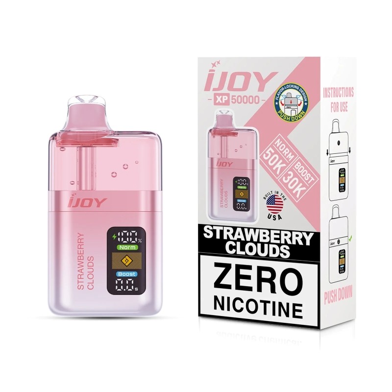 strawberry clouds ijoy xp50000 zero nicotine