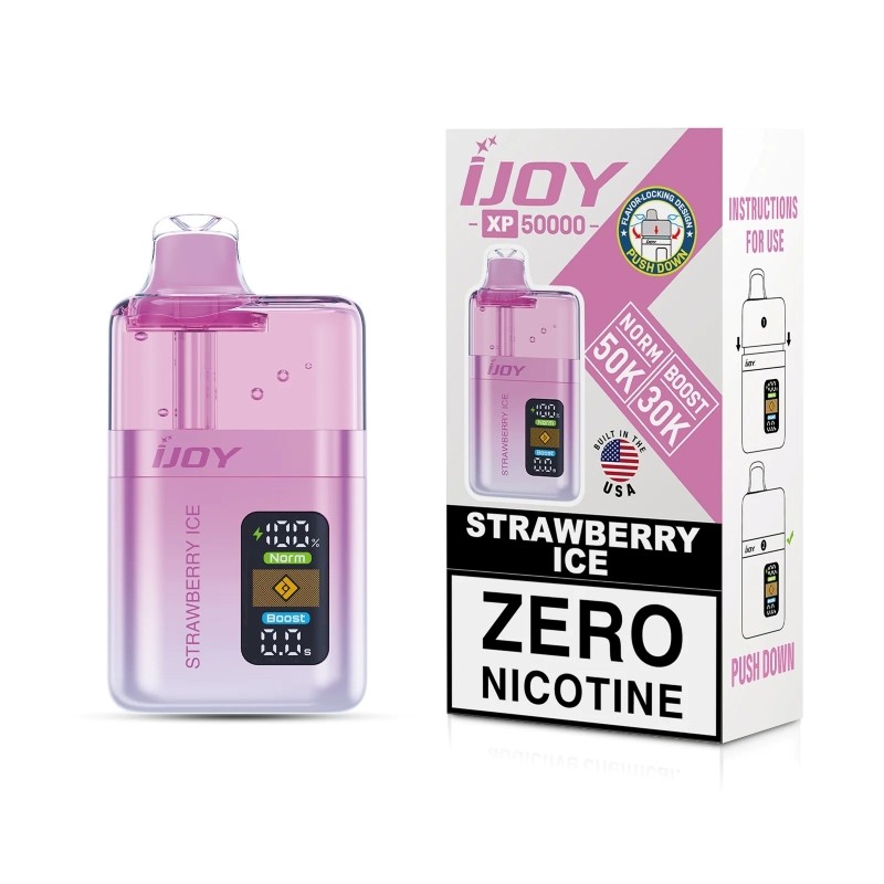 strawberry ice ijoy xp50000 zero nicotine
