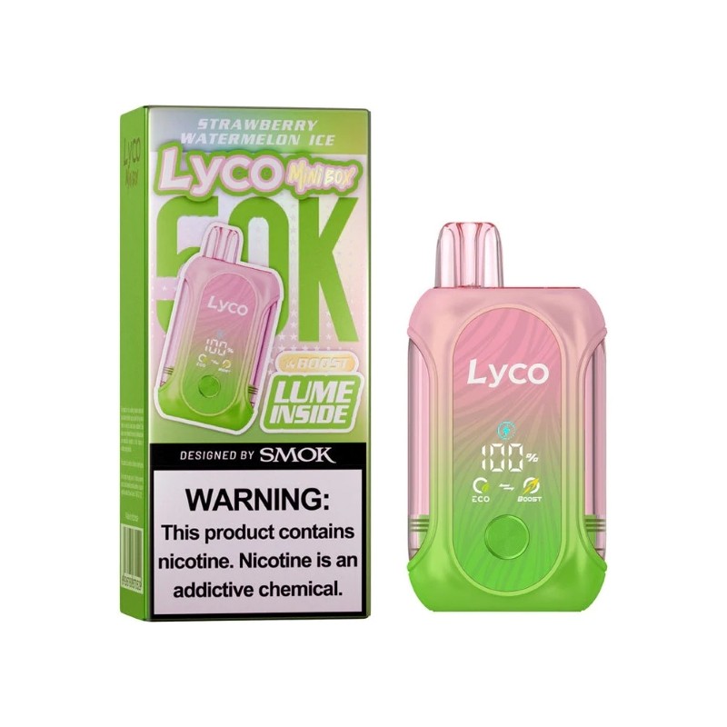 strawberry watermelon ice lyco mini box 50k