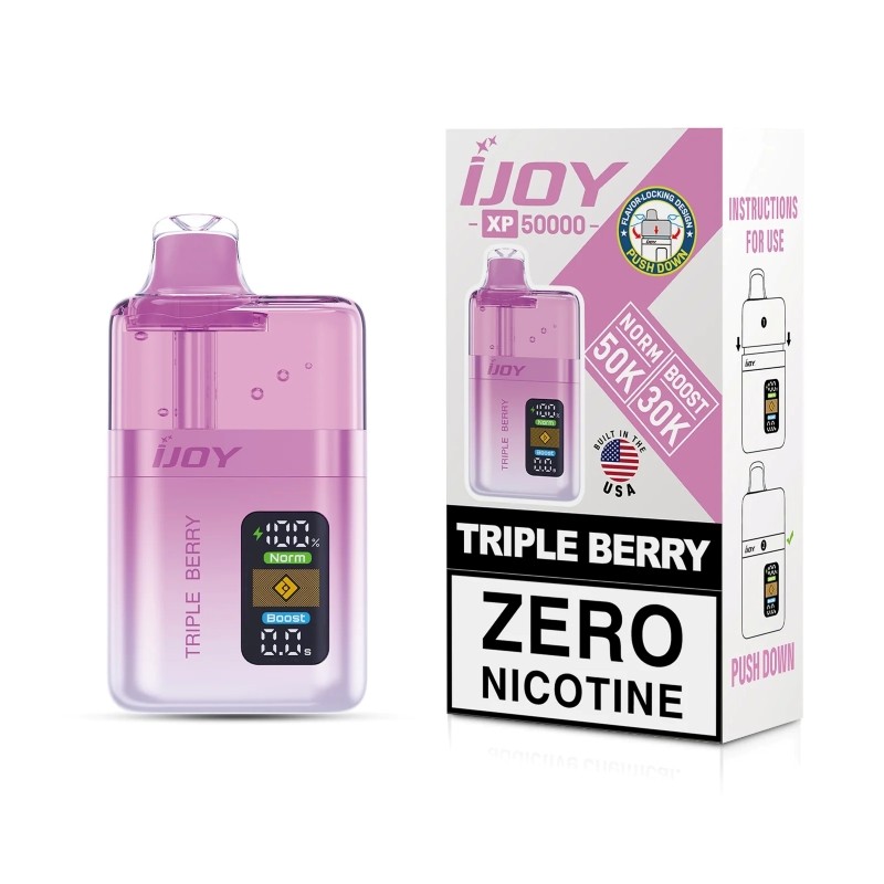 tripple berry ijoy xp50000 zero nicotine
