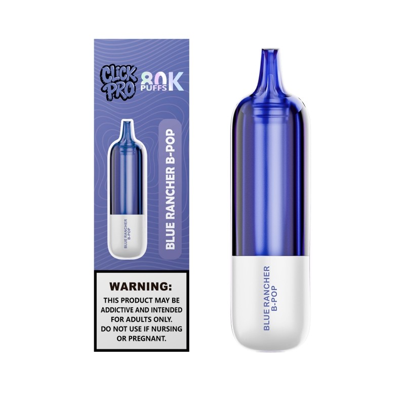 blue rancher b pop l&a click pro 80k nixodine disposable pods