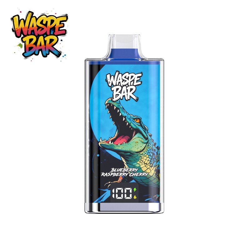 blueberry raspberry cherry waspe bar 60k zero nicotine