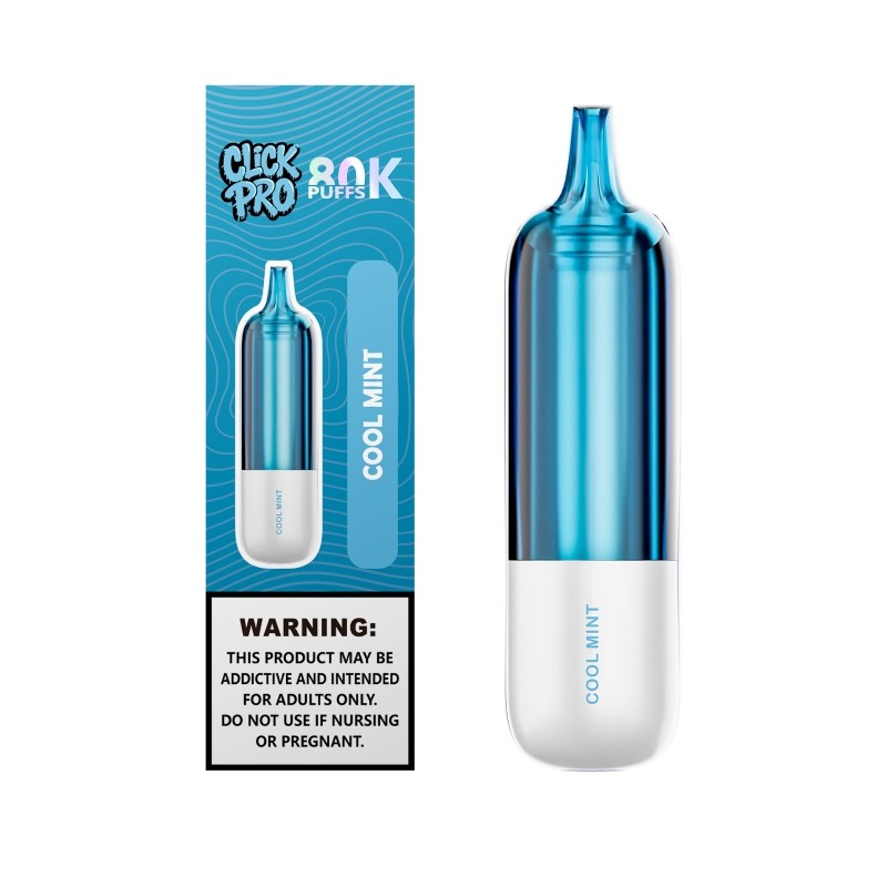 cool mint l&a click pro 80k nixodine pod