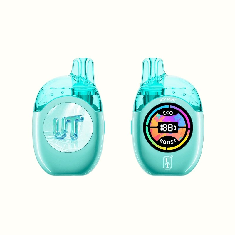 icy mint flum ut bar clear tank 50k
