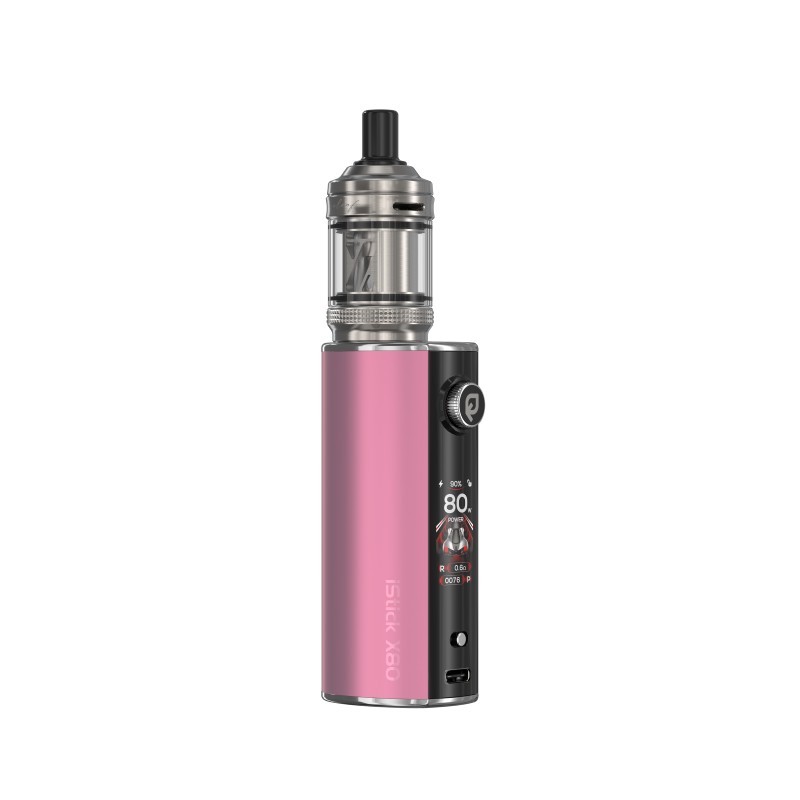 pink eleaf istick x80 with gtl x