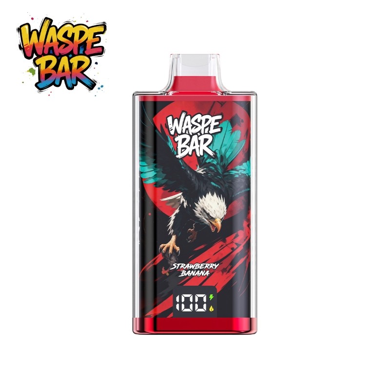 strawberry banana waspe bar 60k zero nicotine