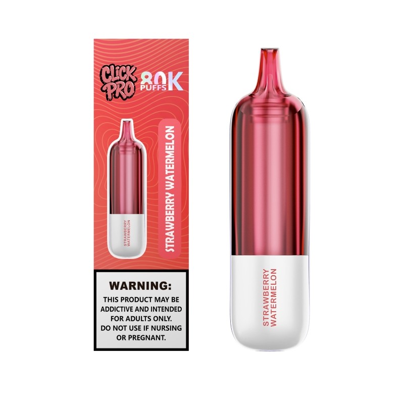 strawberry watermelon l&a click pro 80k nixodine pod